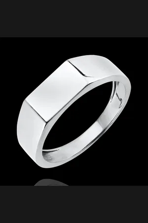 Edenly Anillo Claro-Oscuro - Anillo de Sello Hector - de 9 quilate