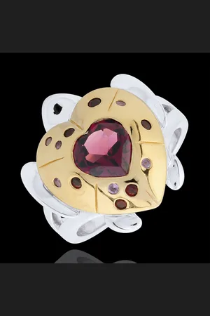 Edenly Anillo Paseo Soñado - Tortuga de Amor - Plata y piedras finas