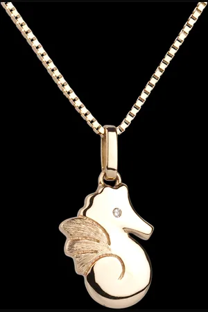 Edenly Hermoso Hipocampo (caballito de mar) - gran modelo - 18 q