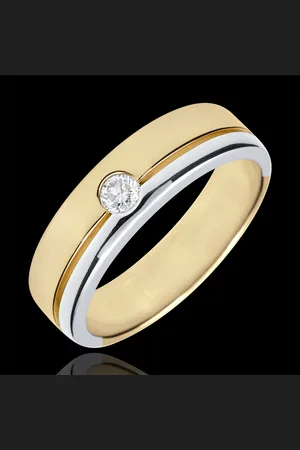 Edenly Alianza Olimpia Diamante - Gran Modelo - Bicolor - oro blanco y amaril