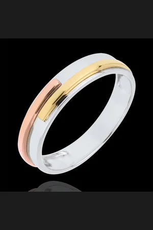 Edenly Alianza Titán blanco - oro amarillo, blanco, rosa 9 quilates