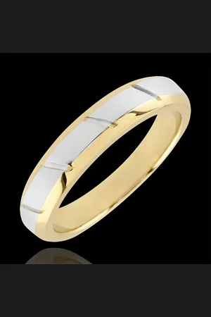 Edenly Alianza Magnus - oro amarillo y oro blanco 9 quilates