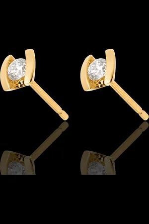 Edenly Pendientes Nido Precioso - Caldera - 18 quilates