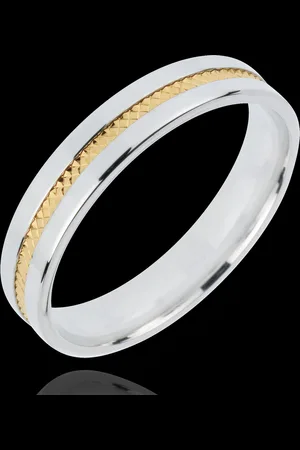 Edenly Alianza Romeo - oro amarillo y oro blanco 18 quilates