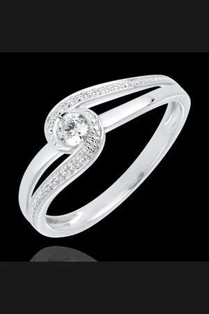 Edenly Anillo de compromiso Nido Precioso - Preciosa - 18 quilates