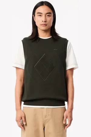 Chaleco Lacoste Hombre Chaleco Reversible Lacoste Para Hombre Amarillo Y  Negro, Impermeable Chaqueta Hombre Invierno