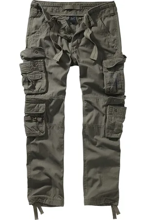 Brandit Pantalones Cargo de - Pure Vintage - M XXL - para Hombre