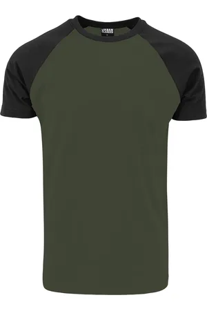 Urban classics Camiseta de - Camiseta Raglan Contrast - M 5XL - para Hombre