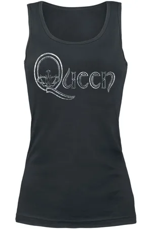 Queen Top tirante ancho de - Logo - L - para Mujer