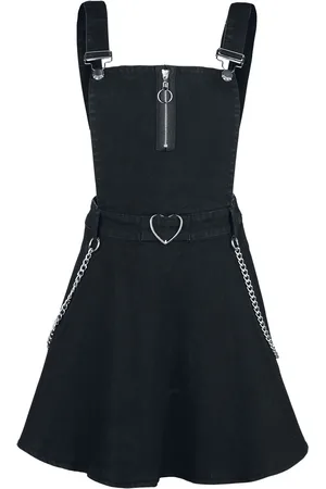 Jawbreaker Vestido Corto Gótico de - Love Me Right Dungeree Style - L XXL - para Mujer