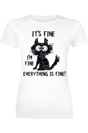 Tierisch Camiseta Fun de - Fine - S XXL - para Mujer