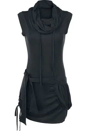 EMP Vestido Corto Gótico de - Vestido de cuello alto - XS XXL - para Mujer
