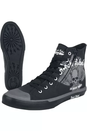 Rock Rebel Deportivas Altas de - Walk The Line - EU37 EU46 - para