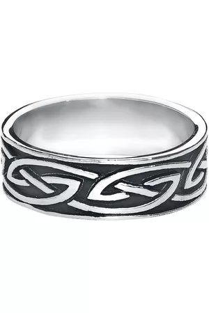 etNox Anillo de - Nudo Céltico - para Hombre