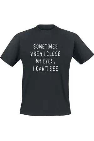 Sprüche Camiseta Fun de - When I Close My Eyes - S XXL - para Hombre