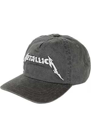Metallica Gorras - Glitch Logo - Washed Dad Cap - Gorra - Unisex - negro