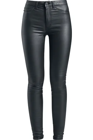 Noisy May Tejanos de - Callie High Waist Skinny Coated - XS XXL - para Mujer