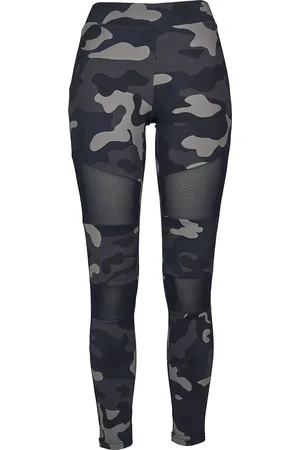 Urban classics Leggins de - Leggigns de camuflaje Tech Mesh - XS 3XL - para Mujer