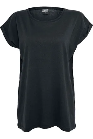 Urban classics Camiseta de - Camiseta Mujer de Hombros Amplios - XS 5XL - para Mujer