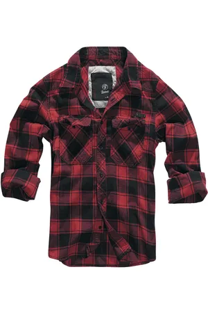 Brandit Camisa de Franela de - Camisa a cuadros - S 7XL - para Hombre