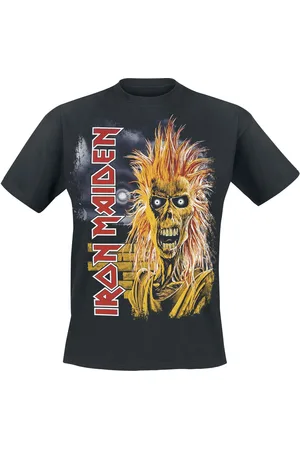 Iron Maiden Camiseta de - 1st Album Tracklist - S 5XL - para Hombre