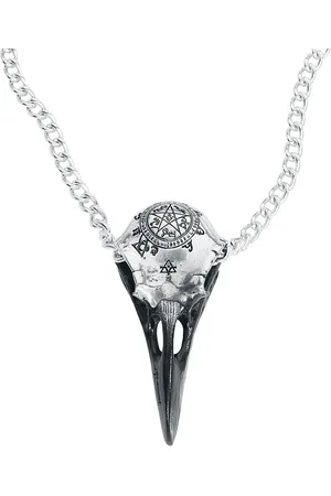 Alchemy Collar Gótico de - Volvan Raven Skull - para