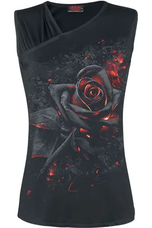 Spiral Top de - Burnt Rose - S XXL - para Mujer