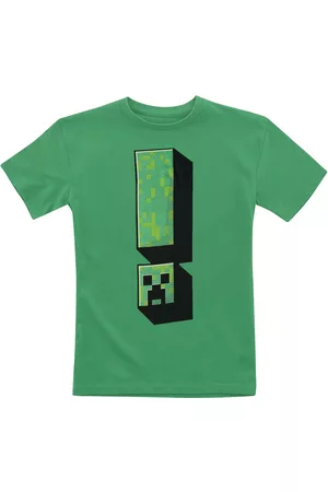 Minecraft Camiseta gaming de - Kids - Creeper Exclamation - 104 - para niñas & niños