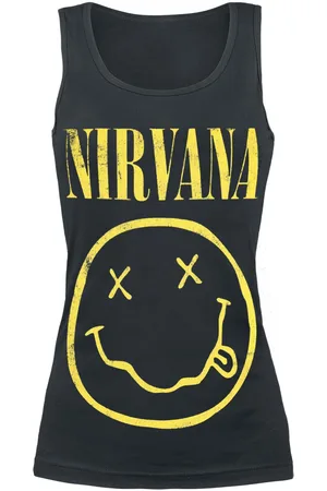 Nirvana Top de - Logo - S XL - para Mujer