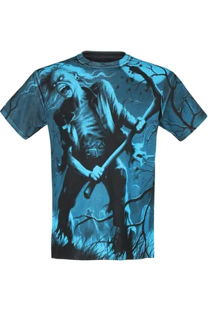 Iron Maiden Camiseta de - Benjamin Breeg Allover - S XXL - para Hombre