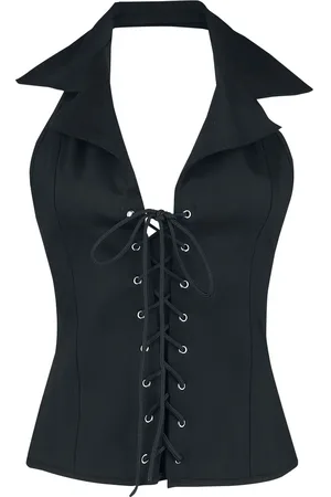Gothicana Top Gótico de - Dita - S XXL - para Mujer
