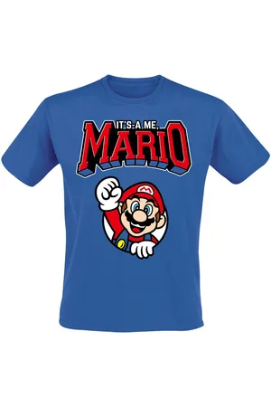 Super Mario Camiseta gaming de - Varsity - S XXL - para Hombre