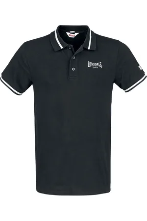 Lonsdale hombre Polo manga corta de Algodón color gris, rojo, azul