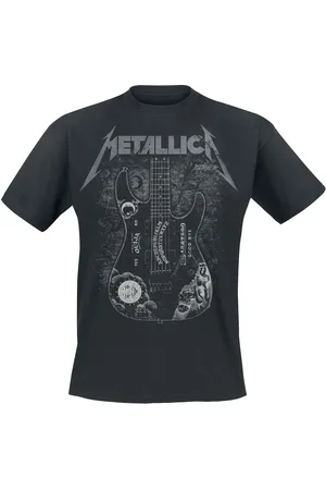 Metallica Camiseta de - Hammett Ouija Guitar - S 3XL - para Hombre