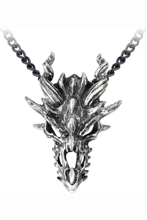 Alchemy Collar Gótico de - Dragon Skull - para