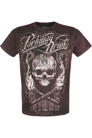 Parkway Drive Camiseta de - Flame Alive - S 4XL - para Hombre