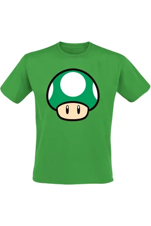 Super Mario Camiseta gaming de - Mushroom - S XXL - para Hombre