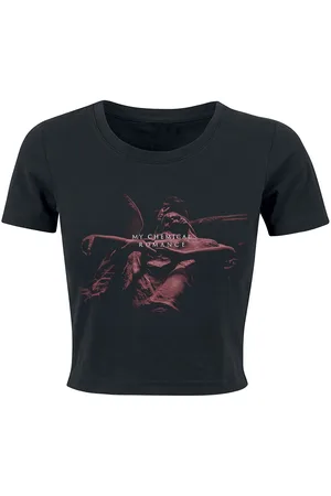 My Chemical Romance Camiseta de - Angel Crop - XS XL - para Mujer