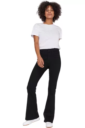 Noisy May Tejanos de - Sallie High Waist Flare - W27L30 W32L32 - para Mujer