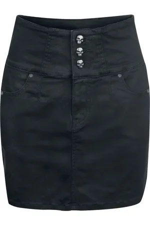 Rock Rebel Minifalda de - Miss Nothing - XS 3XL - para Mujer