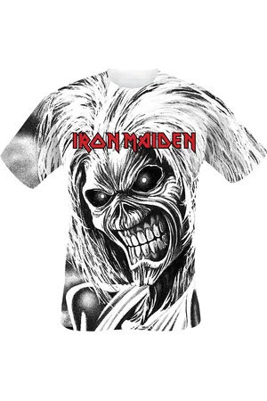 Iron Maiden Camiseta de - Killers Allover - S XXL - para Hombre