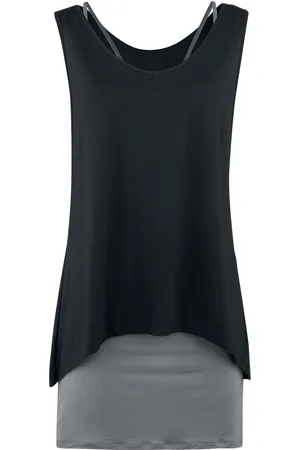 EMP Vestido Corto de - Two-In-One - M 5XL - para Mujer