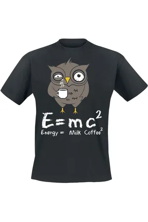 Tierisch Camiseta Fun de - Energy Milk Coffee - M 4XL - para Hombre