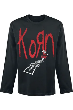Korn Camiseta Manga Larga de - Hopscotch Tracklist - M XXL - para Hombre