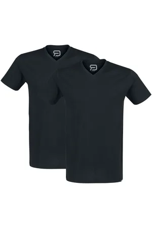 EMP Camiseta de - Double-Pack V-Neck - M 3XL - para Hombre