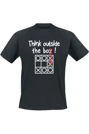 Sprüche Camiseta Fun de - Think Outside The Box - M 5XL - para Hombre