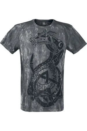 Outer Vision Camiseta Gótico de - Viking Warrior - S 4XL - para Hombre