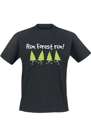 Sprüche Camiseta Fun de - Run, Forest, Run! - M 3XL - para Hombre