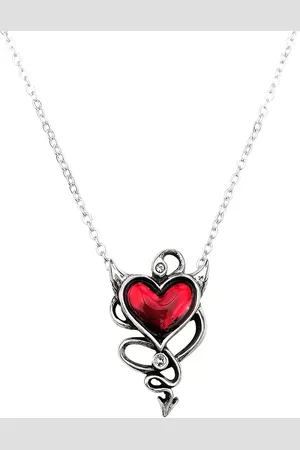 Alchemy Collar Gótico de - Devil Heart - para Mujer
