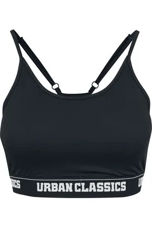 Urban classics Bustier de - Sujetador deportivo de chica - XS XL - para Mujer